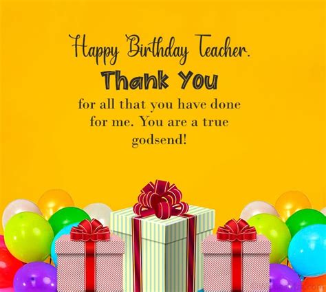 happy birthday wishes   teacher wishesmsg