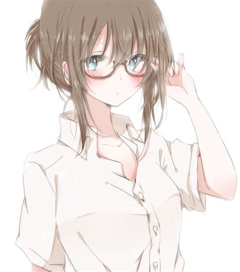 163 Best Anime Girl Wear Glasses Images On Pinterest