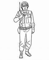 Coloring Pages Library Military Marine Printable sketch template