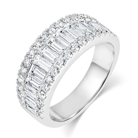 ct white gold diamond ring