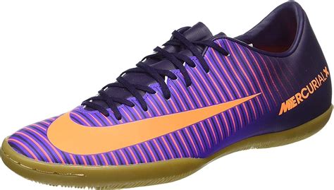 nike mens mercurialx victory vi indoor soccer shoes purple dynastybright citrushyper grape