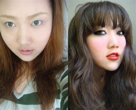 18 Asian Girls Before And After Makeup Pop Culture