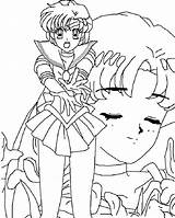 Sailor Pages Coloring Venus Getdrawings Mercury sketch template