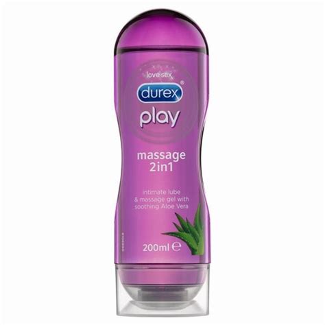durex play massage 2 in 1 lubricant intimate lube and massage gel 200ml