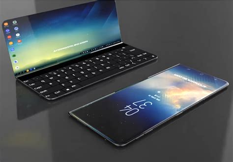 samsung galaxy  concept  inspired  microsofts surface phone notebookchecknet news