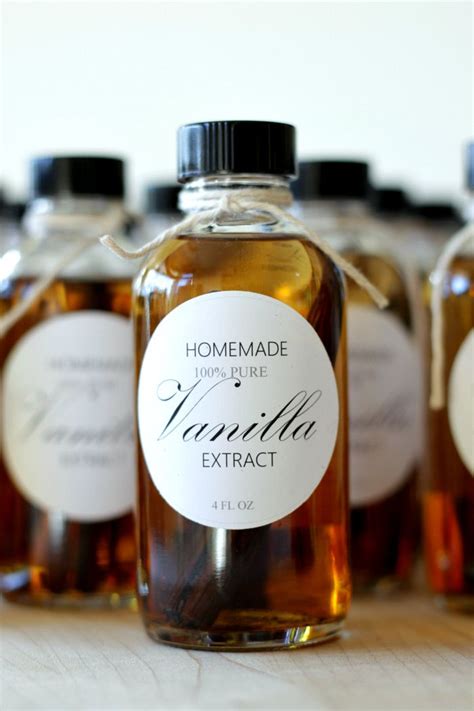 good taste homemade vanilla extract  printable labels homemade