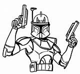 Wars Star Coloring Clone Pages Stormtrooper Coloriage Clipart sketch template