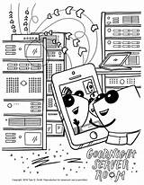 Server Goodnight Room Smith Motivation Coloring sketch template