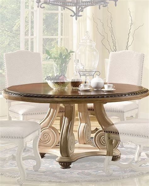 cream finish  dining table  mcf furnishings mcfd rt