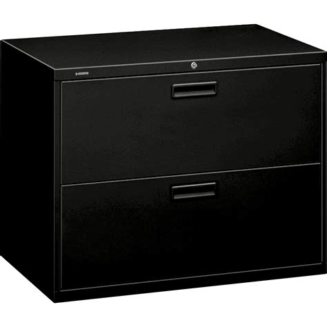 hon  drawers lateral lockable filing cabinet black walmartcom