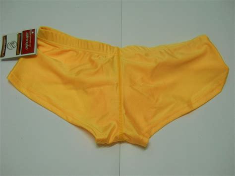Fashion Care 2u Um064 Yellow Thong Enhance Bulge Pouch