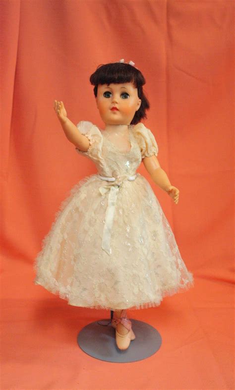vintage 1950 s ballerina doll in original dress michele