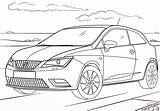 Seat Coloring Ibiza Pages Printable Color Drawing Drawings Supercoloring Paper sketch template