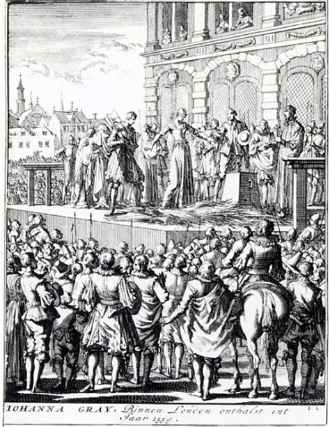 The Execution Of Lady Jane Grey Publish Jan Luyken As