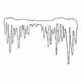 Eiszapfen Icicles Icicle трафареты Decorations вытынанки sketch template