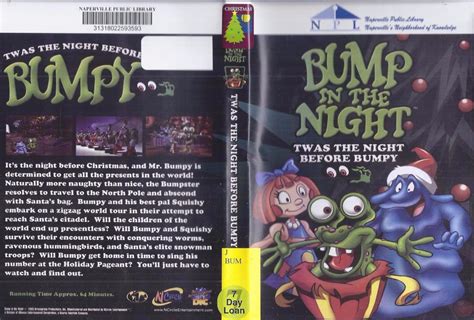 Dvd Bump In The Night Twas The Night Before Bumpy Animated