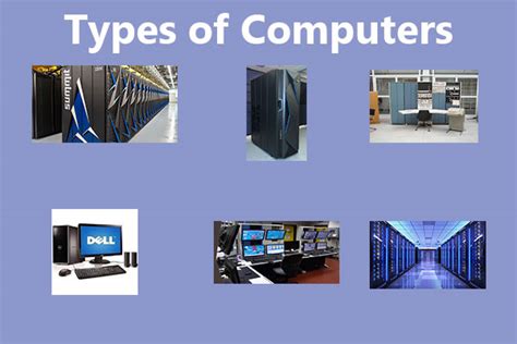types  computers   purposes