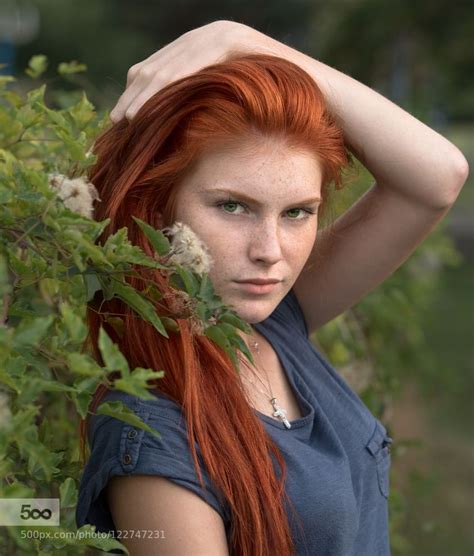 Chrissy By Nyamarkova Red Hair Woman Beautiful Redhead Stunning Redhead