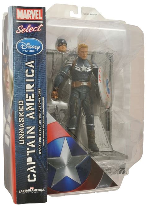 Marvel Select Unmasked Captain America Revealed And Photos