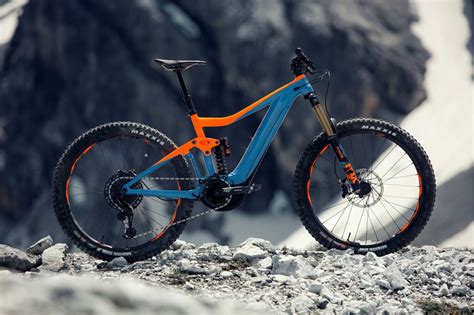 giant trance sx   pro   electric mountain bike orangeblue