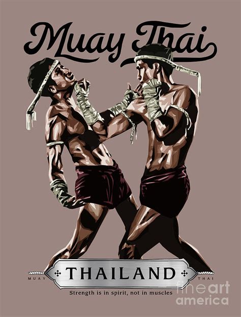 Muay Thai The Art Of Eight Limbs Digital Art By Kewalee Tee Fine Art