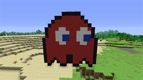 Blinky The Ghost Pacman Minecraft Project