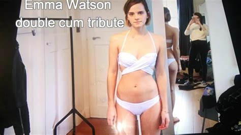 Emma Watson Double Cum Tribute Birthday Tribute 62 Gay