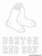 Sox Coloring Pages Red Boston Bruins Logo Getcolorings Getdrawings Color Colorings sketch template