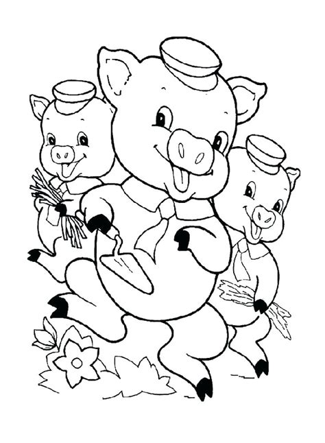 pigs coloring pages  getdrawings