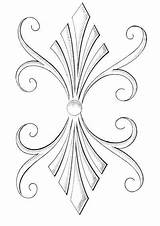 Broderie Pewter Modeles sketch template