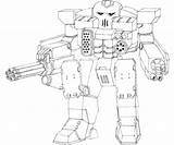 Mechwarrior Pages Atlas Coloring Views Battletech Weapon Template sketch template