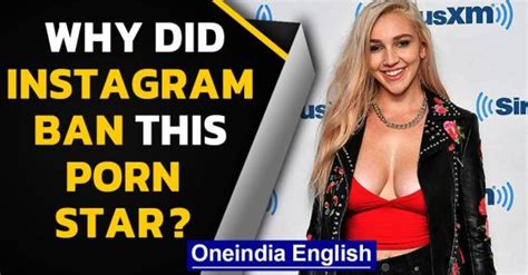 porn star kendra sunderland banned from instagram after