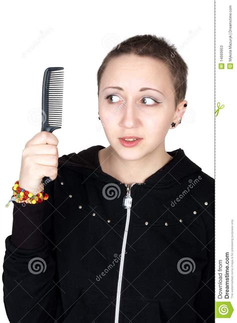 Short Haired Girl Stock Image Image Of Black Hairdresser 14669953