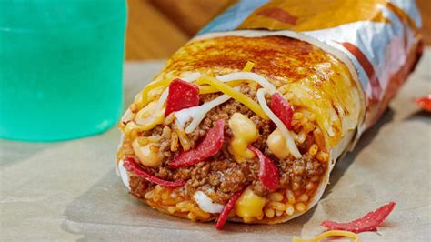 taco bell launches  grilled cheese burrito nationwide chew boom