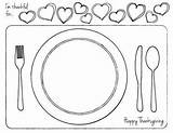 Kids Thanksgiving Template Place Setting Printable Placemats Coloring Preschool Table Food Mat Activities Printables Sheet Pages Craft Babbles Dabbles Color sketch template