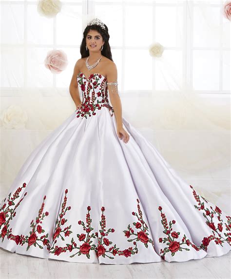 Floral Charro Quinceanera Dress By House Of Wu 26908 Pretty