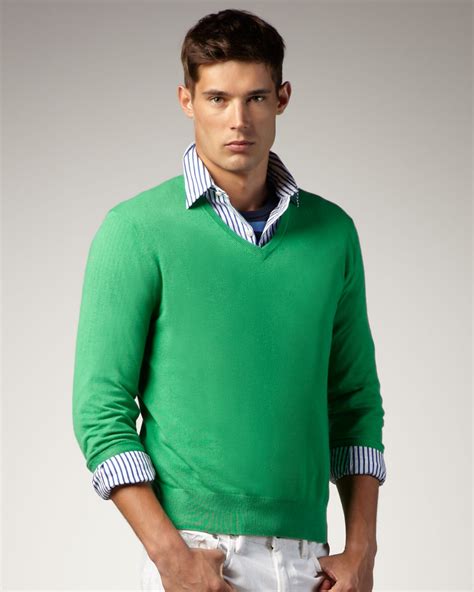 mens  neck sweater outfit inspiration google search mens green