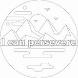 Perseverance sketch template