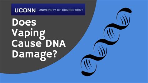 Uconn Says Vaping Causes Dna Damage But Is It True Youtube