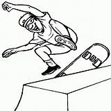 Skate Colorir Andando Skateboard Imagui Qdb sketch template