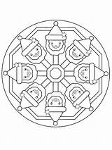 Mandalas Kleurplaat Navidad Kleurplaten Weihnachten Kerstmis Kerstman Konijn Noel Pasen Pere Ninos Malvorlage Renos Niños Reyes Magos Ariel Botas Bolas sketch template