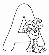 Momjunction Acorn Alphabet sketch template