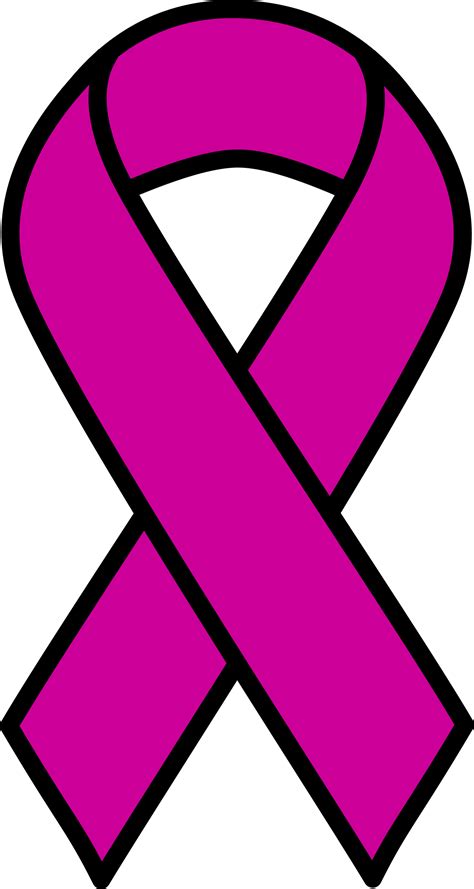 printable cancer ribbon template web   find