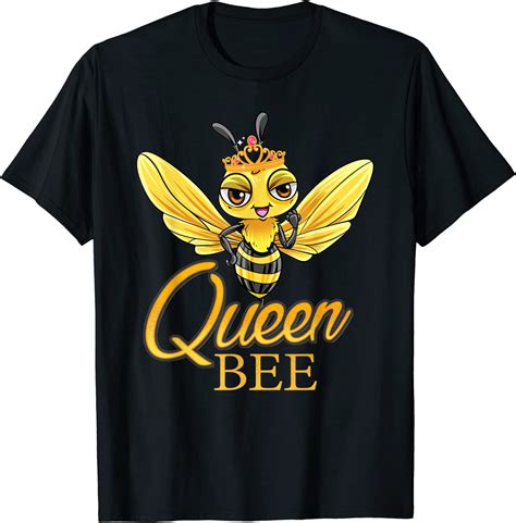 Queen Bee Crown Cute Honey Bee Hive T Beekeeping T Shirt