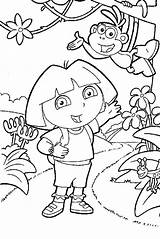 Coloring Dora Color Pages Count Popular sketch template