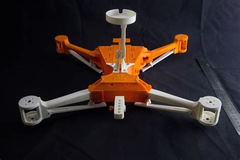 printed folding quadcopter  frame  aleksandrdolzhenko pinshape