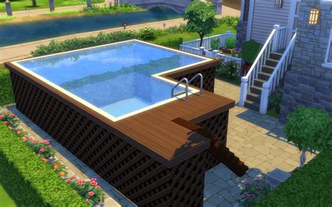 sims  cool pools part    ground sims community