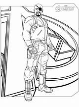 Avengers Superheroes Nick Héroes Echos Supercoloring sketch template