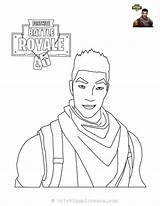 Fortnite Coloring Pages Printable Character Sheets Trooper Print Da Kids Color Colorare Disegni Shock Fornite Drawings Fortnight Characters Boys Scribblefun sketch template