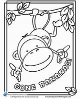 Coloring Monkey Sock Popular sketch template
